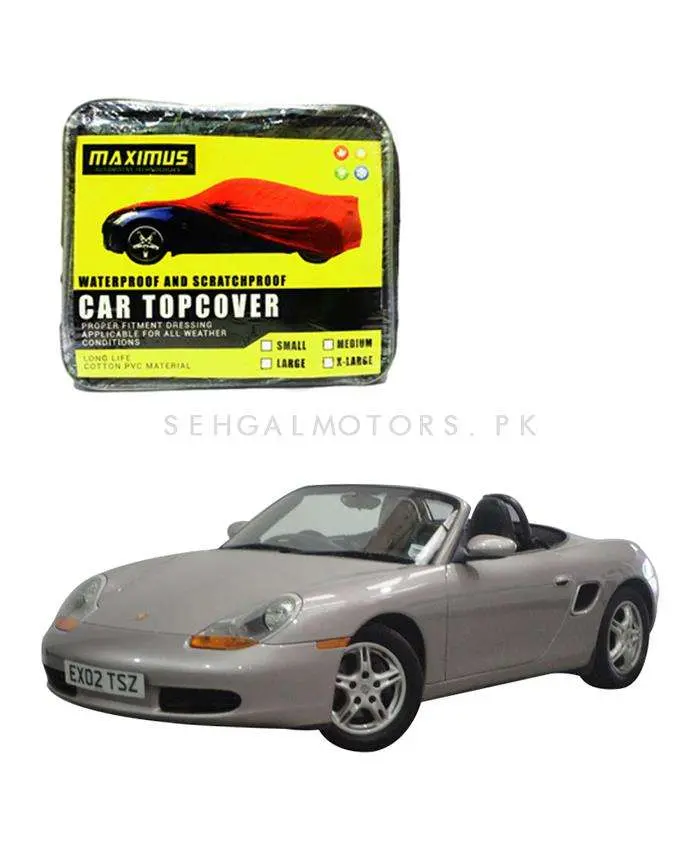 Porsche Boxster Maximus Non Woven Car Top Cover 1996-2004 - - Scratchproof And Waterproof - Without Belt 2