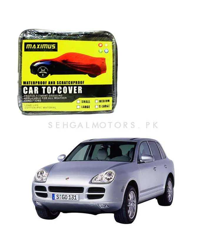 Porsche Cayenne Maximus Non Woven Car Top Cover 2002 - 2010 - - Scratchproof And Waterproof - Without Belt 2