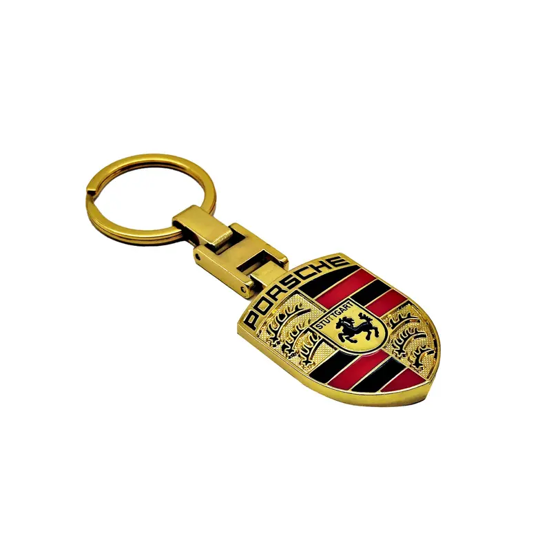 Porsche Logo Metal Keychain Keyring 2