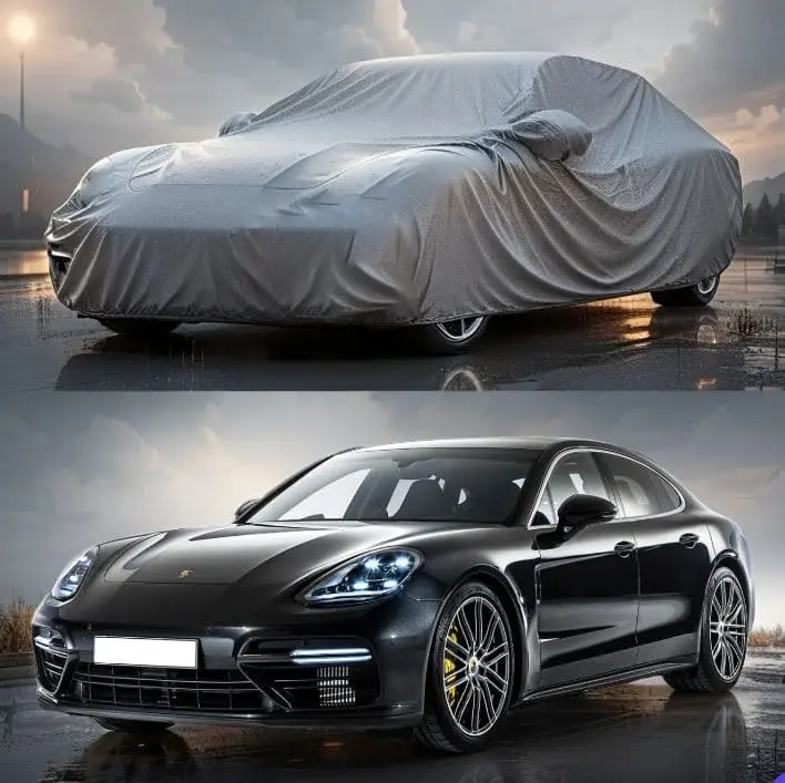 Porsche Panamera Maximus Non Woven Car Top Cover 2010 - 2018 - - Scratchproof And Waterproof - Without Belt 1