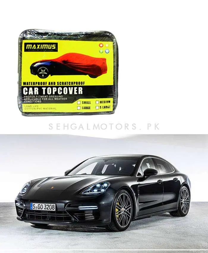 Porsche Panamera Maximus Non Woven Car Top Cover 2010 - 2018 - - Scratchproof And Waterproof - Without Belt 2