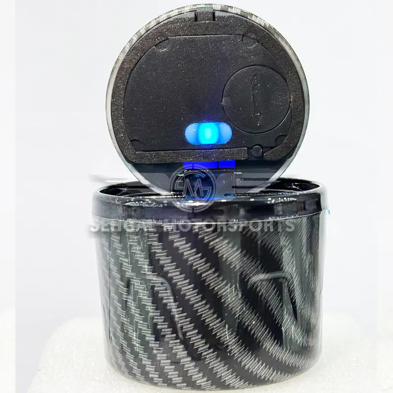 Portable Car Ashtray Small With Led 1