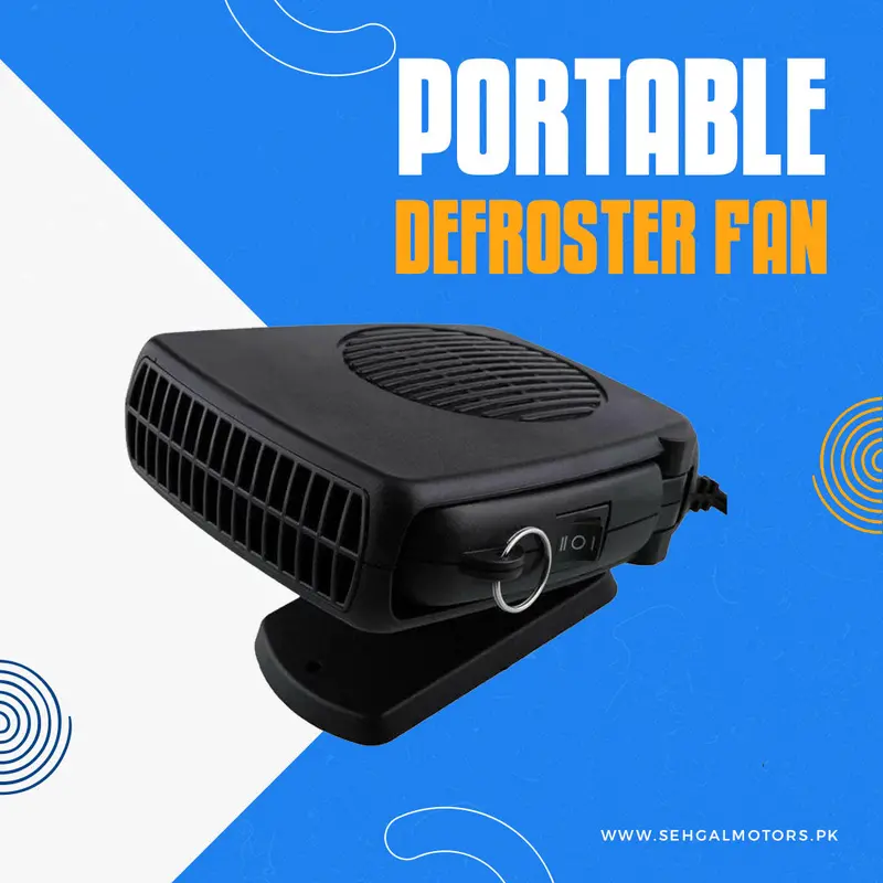 Portable Car Heating Defroster Fan - Car Heater | Winter Essential Car Heater Blower 1