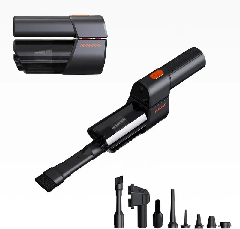 Portable Handheld Car Vacuum Cleaner 3 In 1 Multi - Cordless Vacuum, 16000 Pa 2