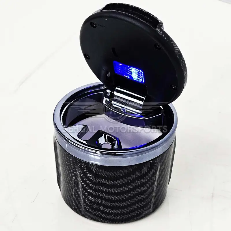 Portable Multi Color Car Ashtray Small With Led (With Your Car Logo) 1