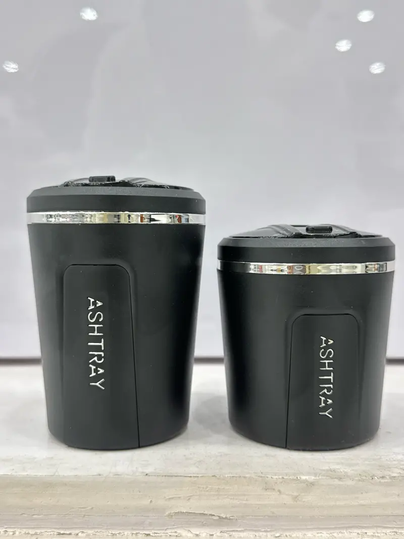Portable Premium Sports Car Ashtray With Led 1