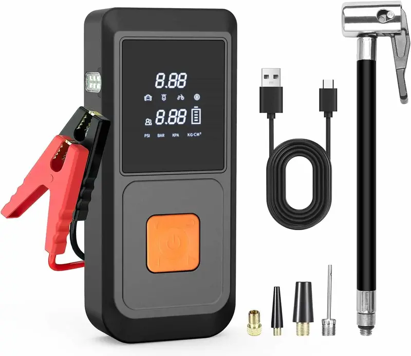 Portable Rechargeable Car Jump Starter 12V - Emergency Battery Jump Starter 2