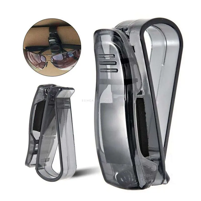 Portable Sunglasses Holder - Car Sun Glass Clip Storage Holder 2