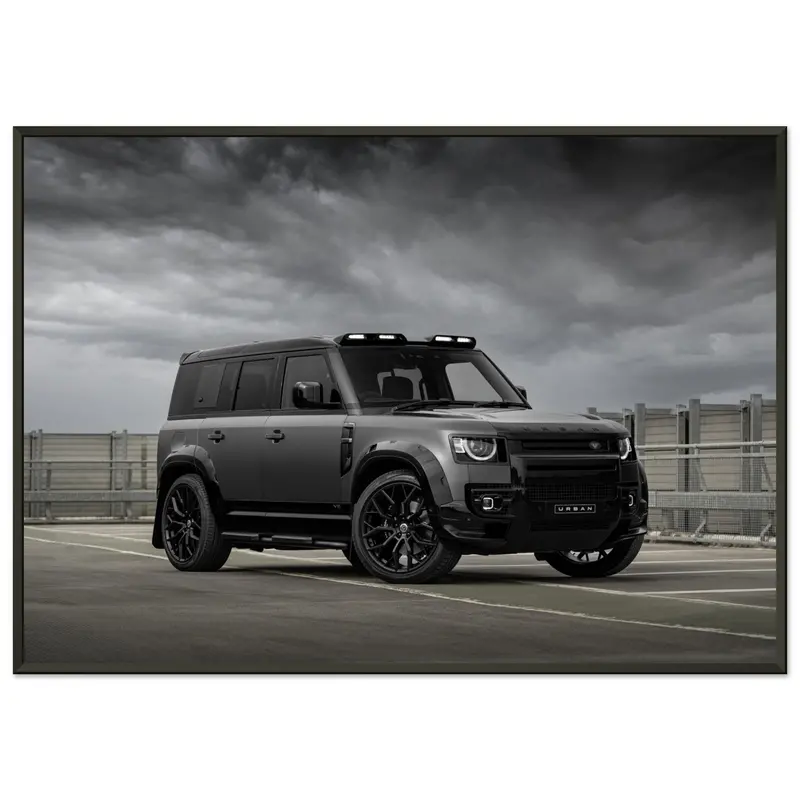 Premium Matte Paper Metal Framed Poster - Urban Defender V8 Widetrack 3
