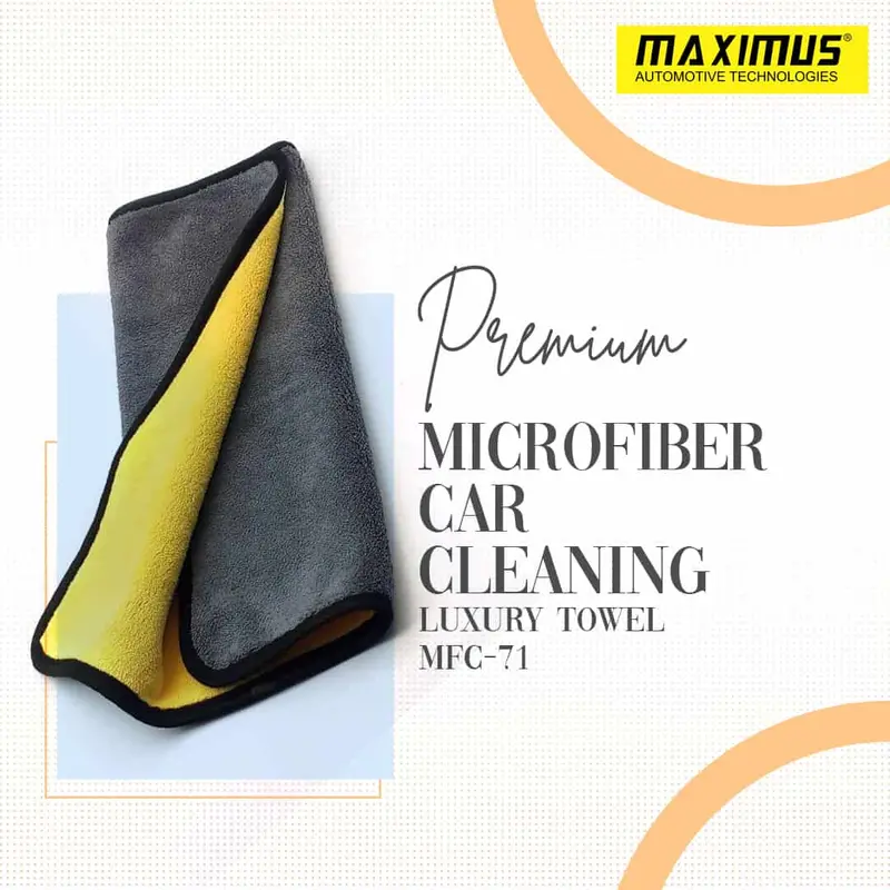 Premium Microfiber Towel Mfc-71 - 40 X 40Cm 750Gsm - Car Cleaning Luxury 1