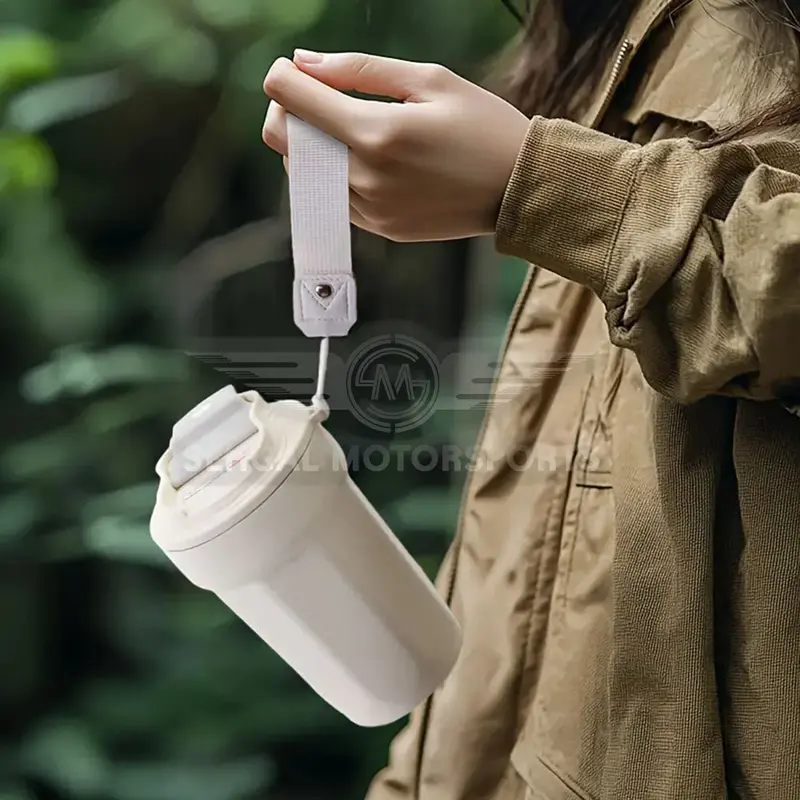 Premium Octagonal Hot N Cold Bottle White 2