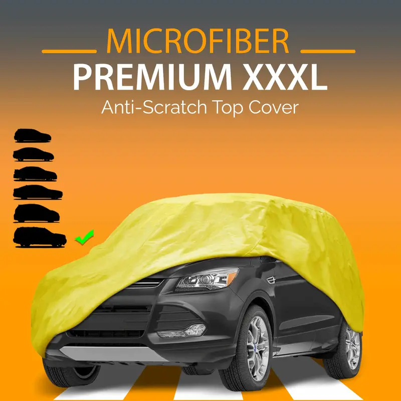 Premium Xxxl Microfiber Anti-Scratch Top Cover Multi - Soft Fleece | Random Colors 1