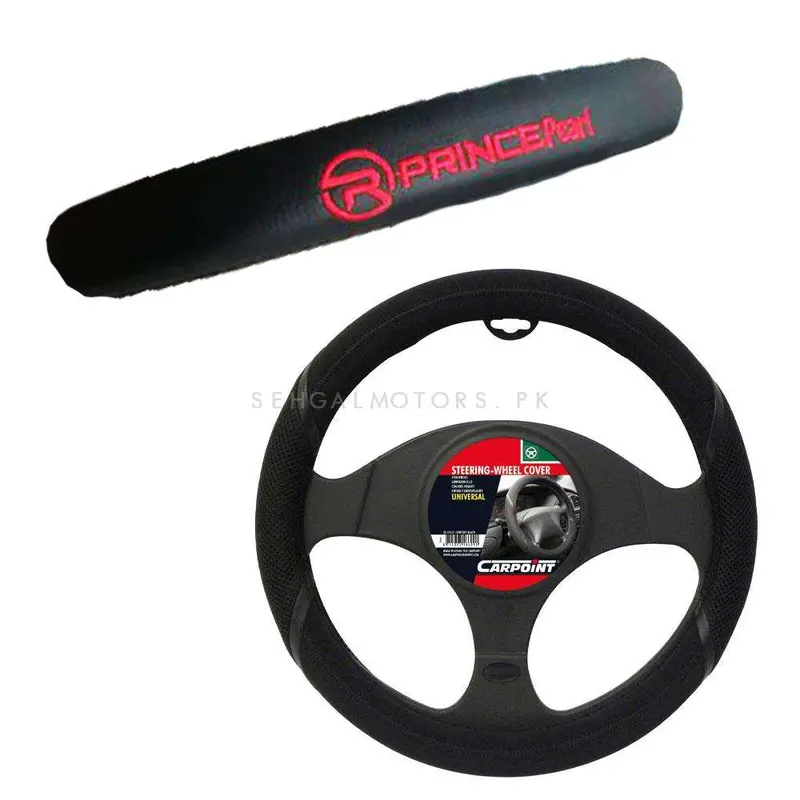 Prince Pearl Special Steering Cover With Logo - Long Life | Best Steering Cover 2