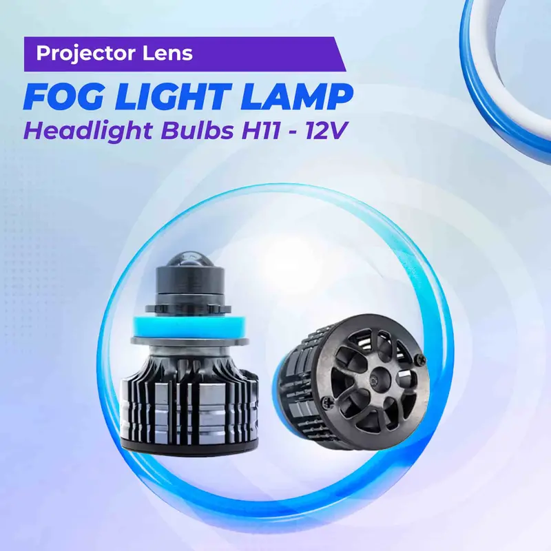 Projector Lens Fog Light Lamp Headlight Bulbs H11 - 12V 1