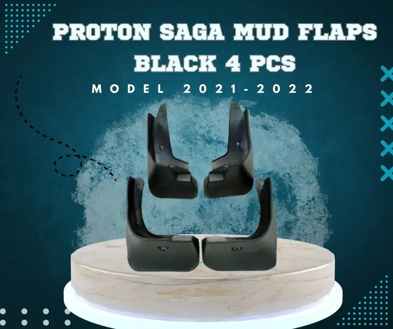 Proton Saga Mud Flaps 4 Pcs 2021 - 2025 1