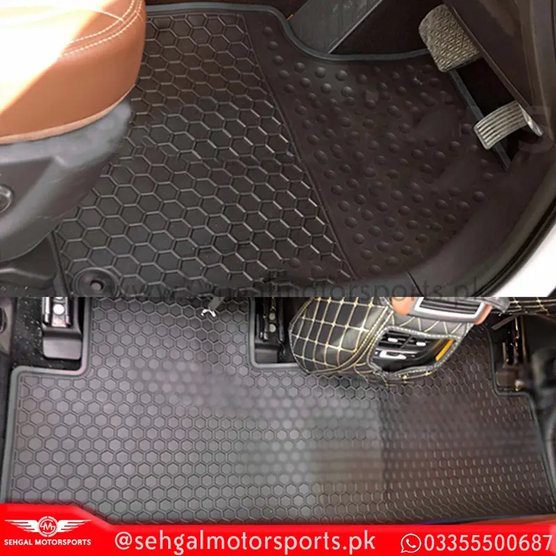 Proton Saga Rubber Floor Mat Black Model 2020-2022 1
