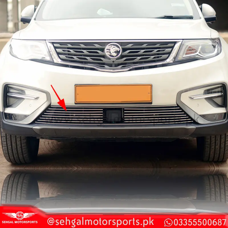 Proton X70 (Awd) Front Bumper Lower Grill (Steel)  Model 2020-2022 1