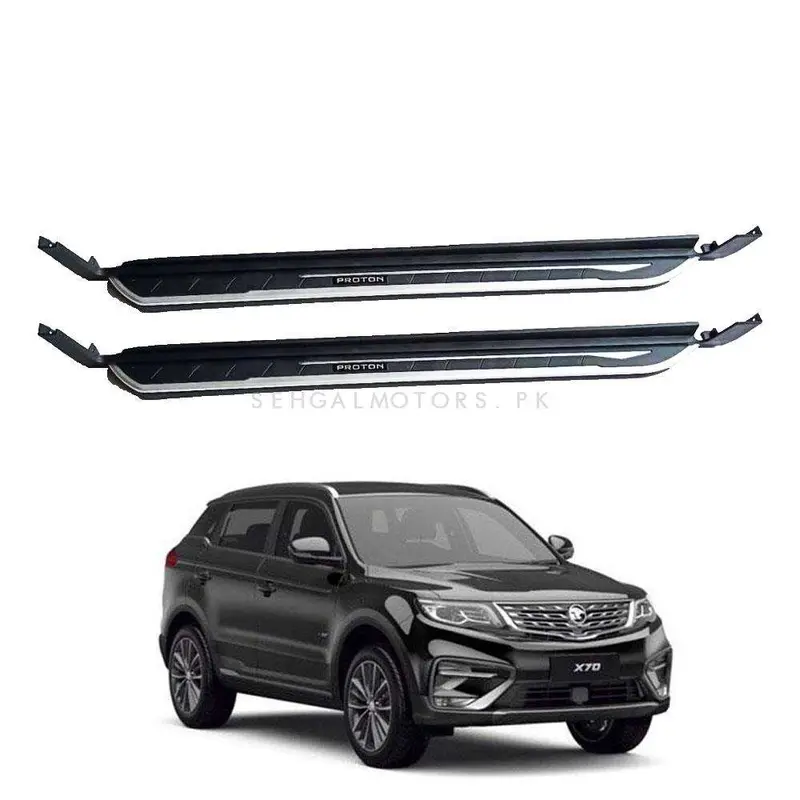 Proton X70 Sporty Style Side Steps Foot Rest 2021 - 2025 1