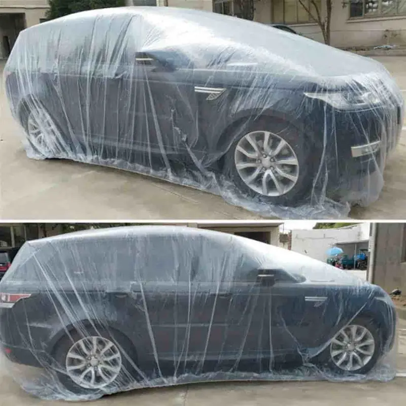Pu Full Flood Protection Car Cover - Large Big Size - Disposable Car Cover 2