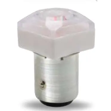 Rasen Motorcycle Bike Red Diamond Cut Stop 9 Led Spotlight 2