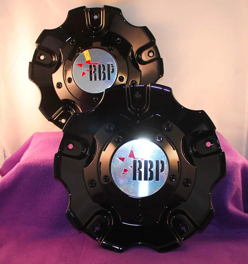 Rbp Wheels Custom Center Cap Black (Set Of 2) # C-218-Cap C-93R-17/18/20 Lg0709-53 2