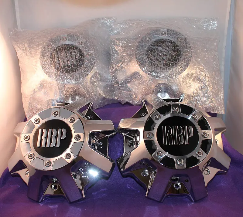 Rbp Wheels Custom Center Cap Chrome (Set Of 2) # C894-3-4 C-8999Rc 2