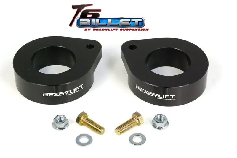 Readylift 2007-17 Jeep Jk 1.5'' Coil Spring Spacer Leveling Kit T6 Billet Black 1