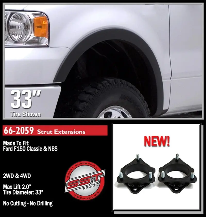 Readylift 66-2059 Front Leveling Kit Fits 04-14 F-150 Mark Lt 2