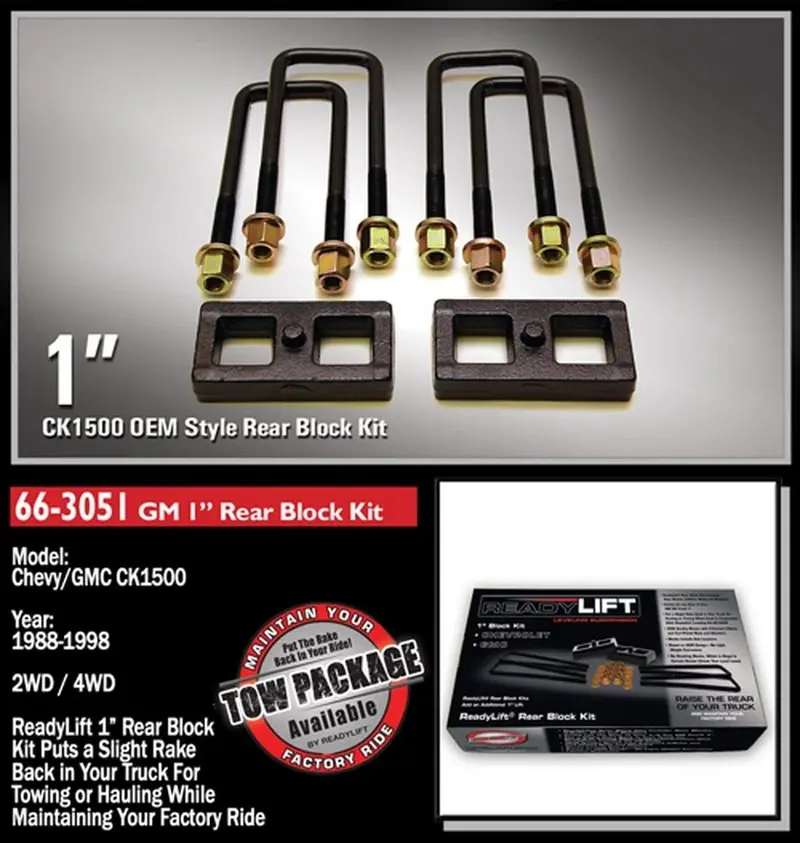 Readylift 66-3051 Rear Block Kit 2