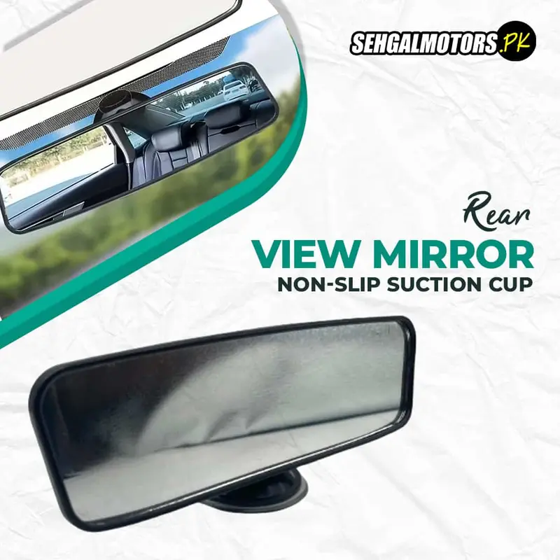 Rear View Mirror Non-Slip Suction Cup Wide Angle Small - Sy-211 - Sy-211 | Car Interior Auxiliary Rear View Mirror 1