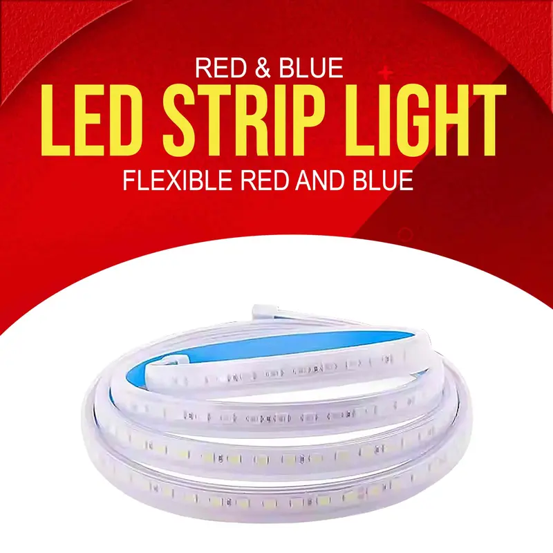 Red & Blue Flexible Red And Blue Led Strip Light For Front Screen 1