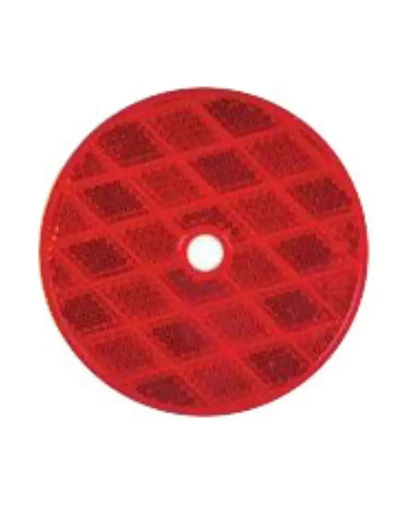 Reflector Round 2-3/16" Red Optre35rb 1
