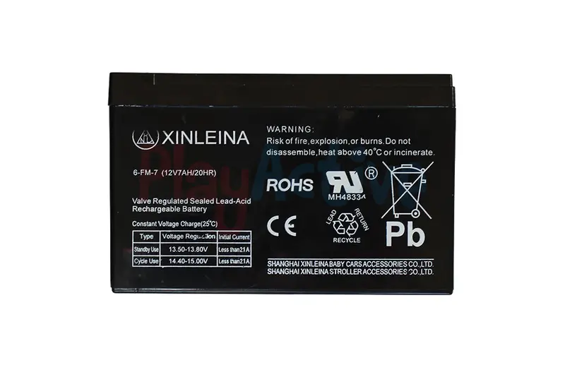 Replacement Battery For Kids Ride On's - 12V/7Ah Battery - 102-521 1
