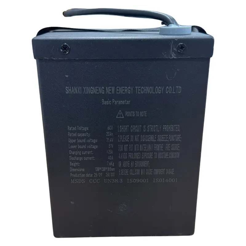 Replacement Battery For Kids Ride On's - 60V 20Ah Lithium Battery For Onemx-Ex4s  - 102-2978 1