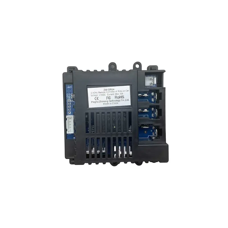 Replacement Control Board Module For Kids Ride On's - Zm-Dr04-12V Bluetooth Receiver Control Module  - 101-615 1