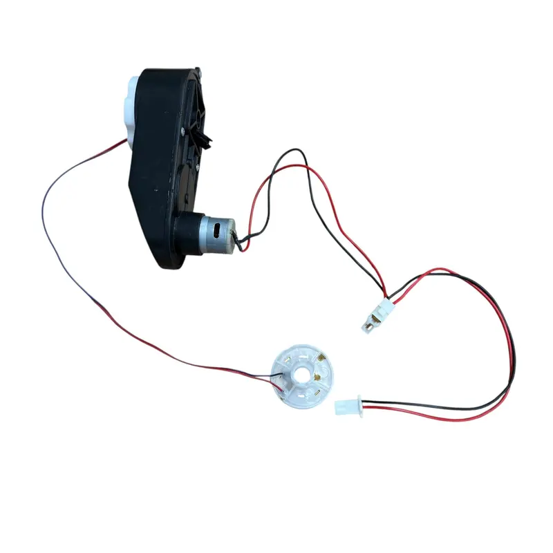 Replacement Electric Motor For Kids Ride On's - Dragster 125 Motor With Light Connection - 106-2380 1