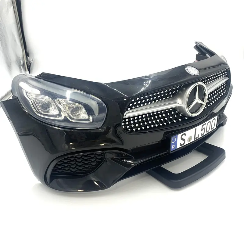 - Replacement Front Bumper With Headlights Mercedes Licensed Sl500 Police Edition - 121-984 2