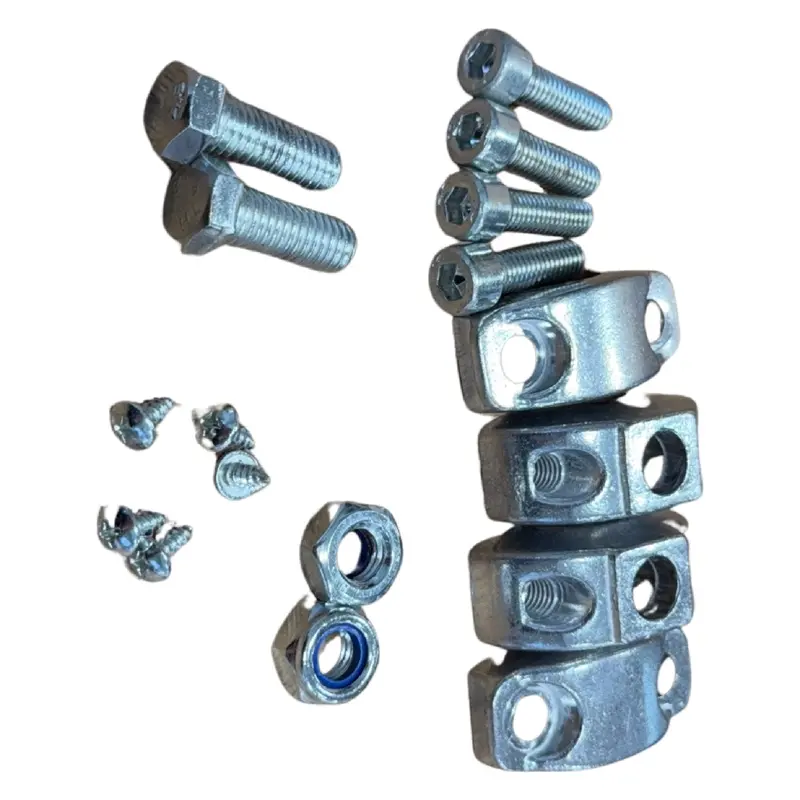 Replacement Handlebar Brackets Complete For Electric/ Petrol Quads - 121-2944 1