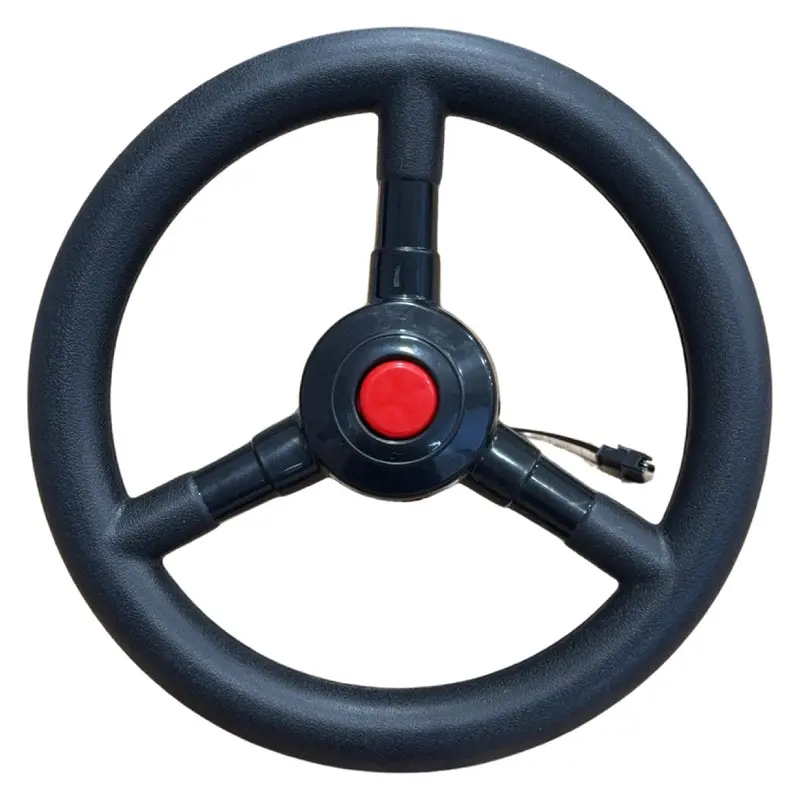 Replacement Steering Wheel For Kids Ride On's - 12V Army Jeep Steering Wheel  - 105-3166 1