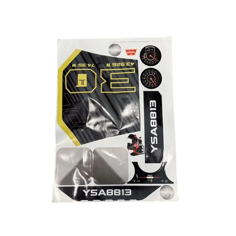 Replacement Stickers For Kids Ride On's - Safaricruiser 12V Sticker Pack - 139-2336 1