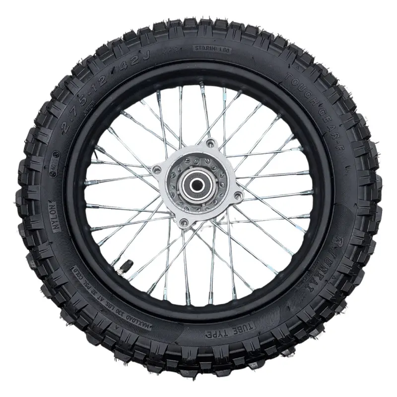 Replacement Wheel For Kids Ride On's - 12 Inch Front Wheel For Onemx-Px2s 110Cc  - 104-3130 1