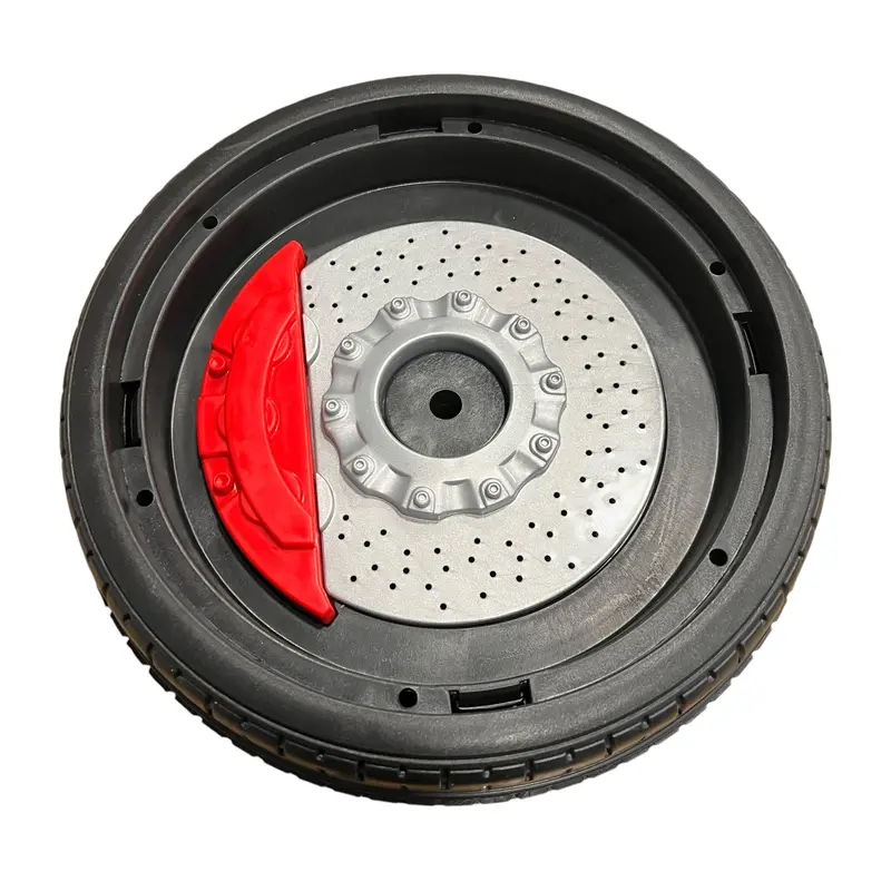 Replacement Wheel For Kids Ride On's - Cadillac Dodge Police Car - 104-2013 1