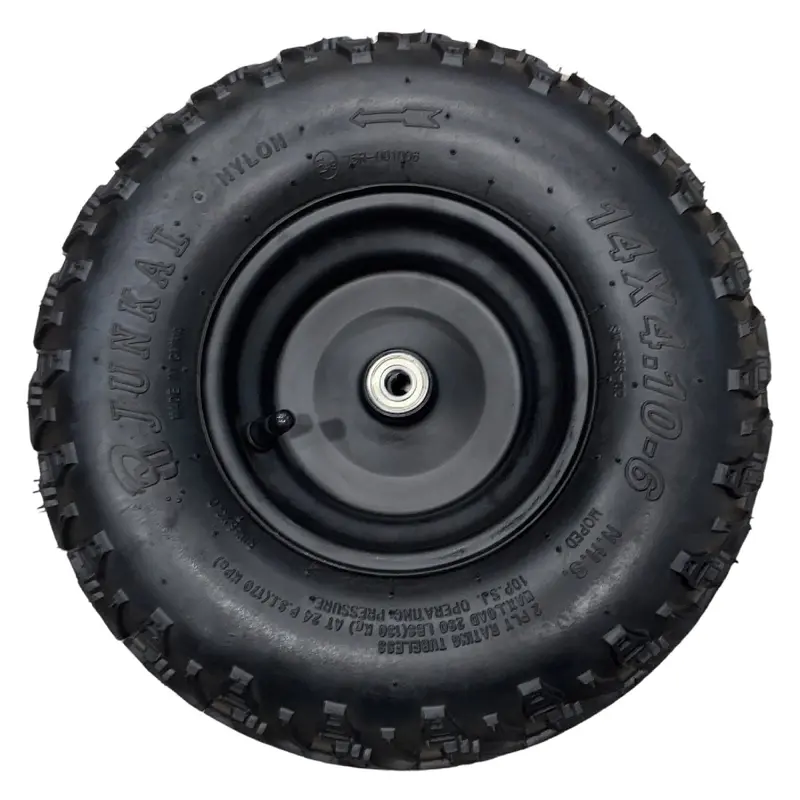 Replacement Wheel For Kids Ride On's - Front Left Wheel 6 Inch For Onebuggy-Ex2s - 104-3185 1