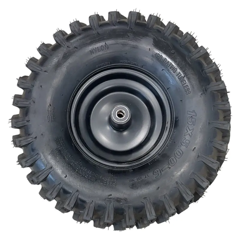 Replacement Wheel For Kids Ride On's - Front Left Wheel For 48V Oneutv-Ex3s - 104-3194 1