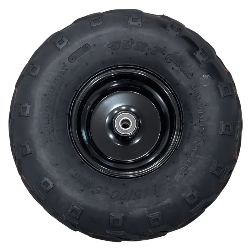Replacement Wheel For Kids Ride On's - Front Right 6 Inch Wheel For 163Cc Utv Oneutv-Px5s - 104-3181 2
