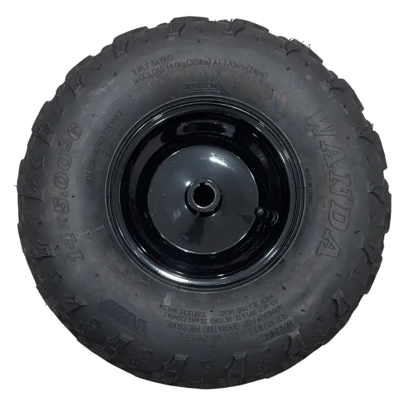 Replacement Wheel For Kids Ride On's - Front Right Wheel 6 Inch For 98Cc Go Kart Onekart-Ex3s - 104-3183 1
