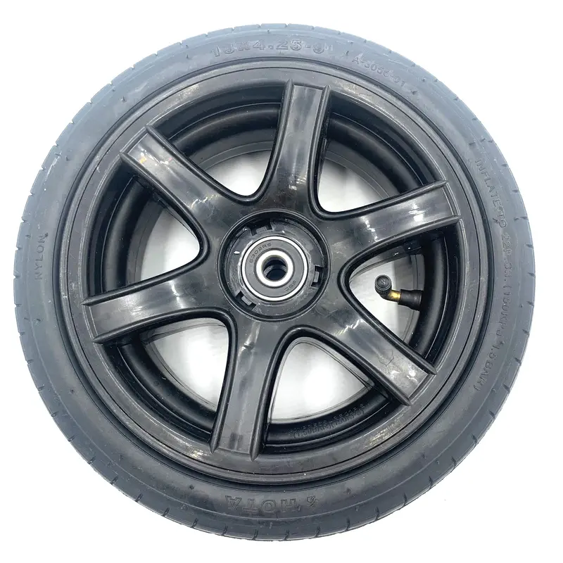 Replacement Wheel For Kids Ride On's - Front Wheel For Super Sport Xl Kids Electric Ride On  - 104-957 1