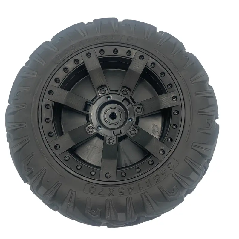 Replacement Wheel For Kids Ride On's - Jeep Wrangler Style Off Road 4X4 - Front  - 104-1789 1