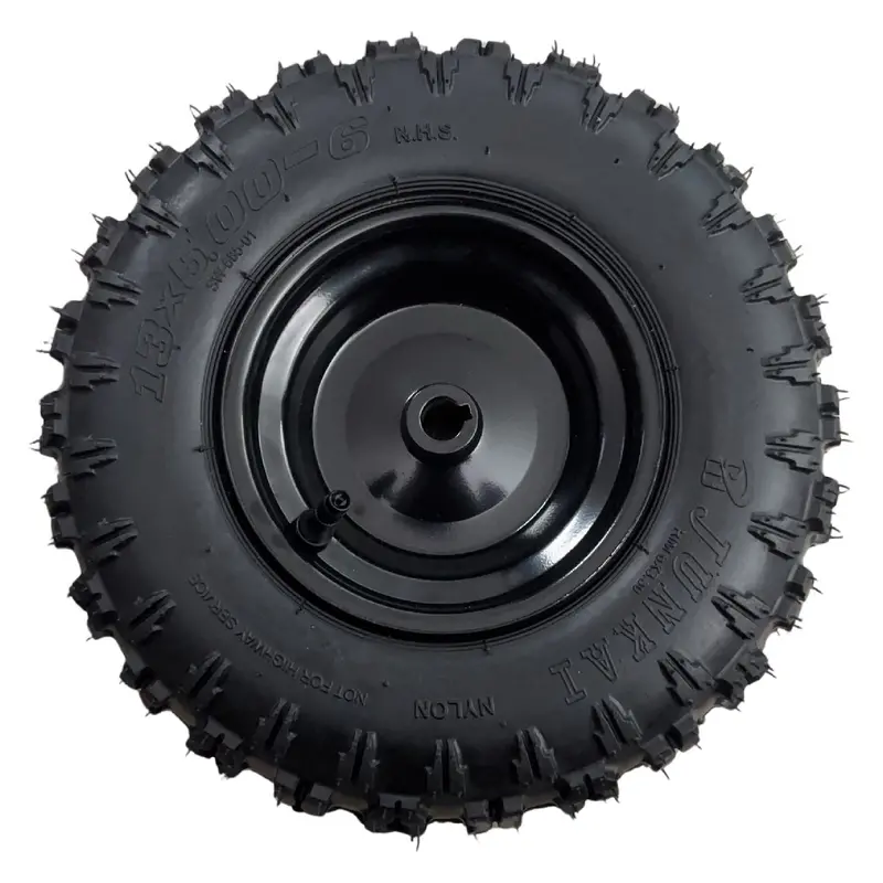 Replacement Wheel For Kids Ride On's - Quad/Atv 6 Inch Rear Wheel  - 104-3129 1