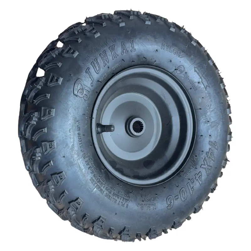 Replacement Wheel For Kids Ride On's - Rear Left Wheel Complete For Onebuggy-Ex2s 6Inch - 104-3180 1